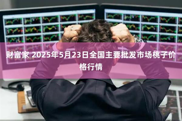 财富家 2025年5月23日全国主要批发市场桃子价格行情